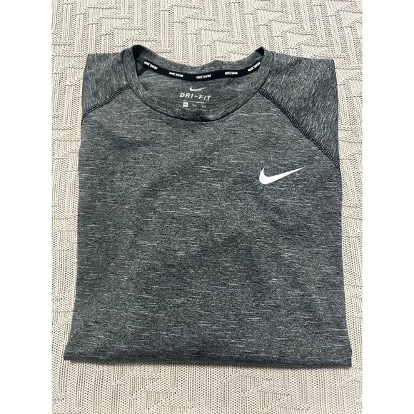 Nike gray swim rashguard size XXL - Picture 1 of 6